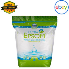 Saltworks Ultra Epsom Maximum Strength Premium Epsom Salt Crystals, 18 lb Bag