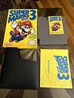 Vintage Super Mario Bros. 3 (Nintendo NES, 1990) Includes Original Box W/Manual