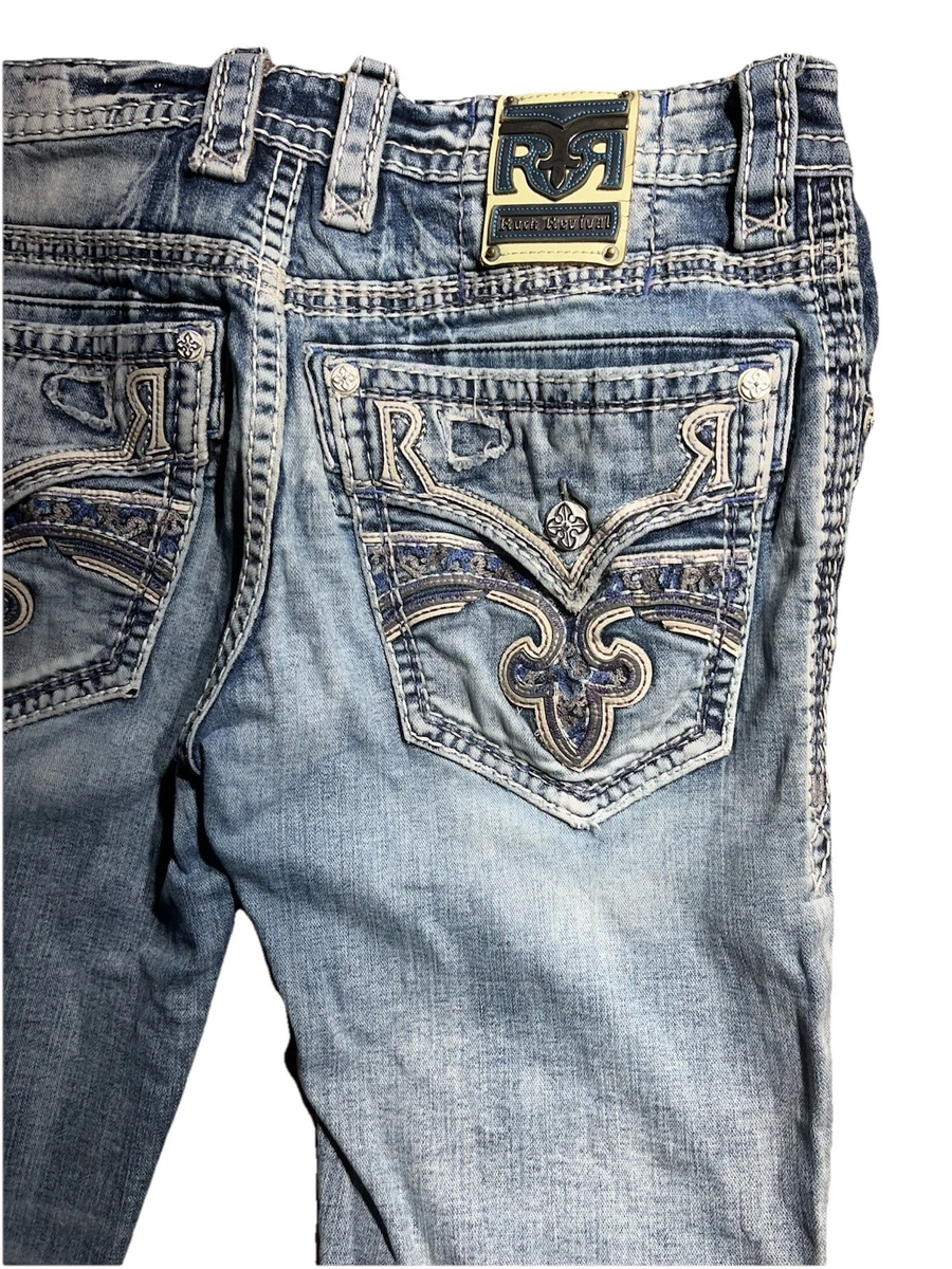 Preços baixos em Jeans masculino Rock Revival | eBay