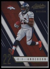 C.J. Anderson Panini 2016 Panini Absolute