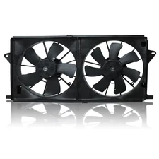 Dual Radiator Cooling Fan Assembly Compatible with Cadillac DTS Buick... 