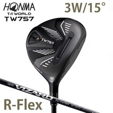 HONMA Tour Word TW757 Fairway Wood 3W 15  Vizard Graphite R-Flex Golf Japan NEW