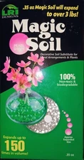 LRI Magic Soil Flowers Plants Gardens Vegetable planters vase minerals 3 lbs +