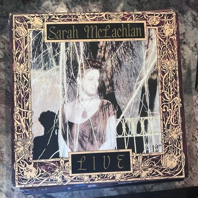 Sarah McLachlan Live 12'' Vinyl Single Promo 33RPM 1989 Arista ADP-9848