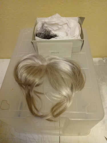 Raquel Weltch Sheer Elegance Silver Wig Open Box 8" Bob - Picture 6 of 6