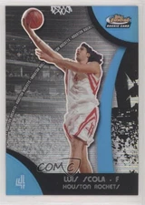 2007-08 Topps Finest Blue Refractor /199 Luis Scola #82 Rookie RC