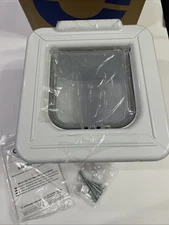 Cat Mate Elite Microchip/ID Disk Cat Flap With Timer Control Model 355W NEW OPEN