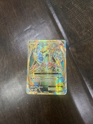 M Charizard EX Full Art Holo Ultra Rare Card 101/108 Evolutions