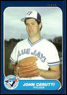 1986 Fleer Update #U-24 John Cerutti