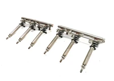 2018 MERCEDES GLS450 (X166) 3.0L (M276) ENGINE FUEL INJECTOR SET w/ RAILS