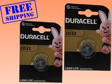 DURACELL CR2032   3V Watch Battery (Exp 12/2035 )  2Pc