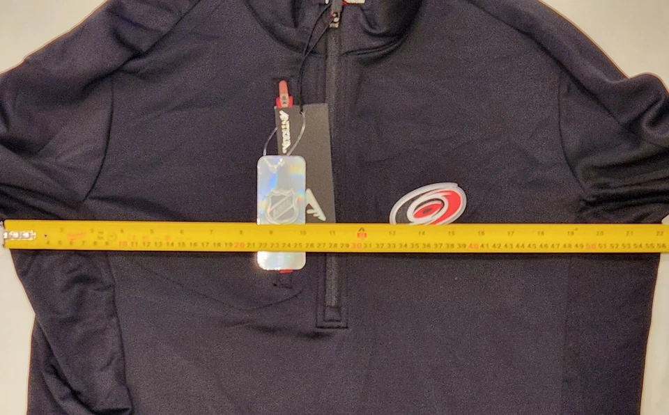 Antigua Carolina Hurricanes Generation Black 1/4 Zip Pullover Men's Large - Image 2 of 4