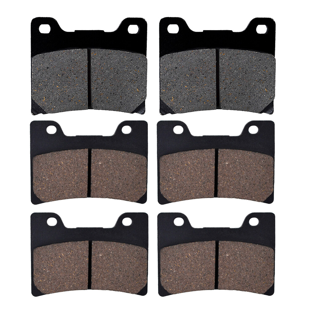 Rear Brake Pads For Yamaha VMX1200 V-Max 1200 (1985-2007) - Semi-Metallic, High Heat Resistant By Caltric