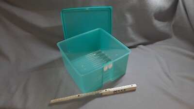 Tupperware Prima Klima 4,2 Liter Kühlschrank-Frischebehälter in türkis ''Rarität''
