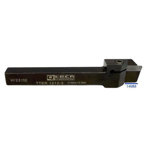 PARTING & GROOVING TOOL 12MM SHANK 2,3,4MM WIDE WITH 1 FREE DOUBLE SIDE INSERT - Picture 14 of 19