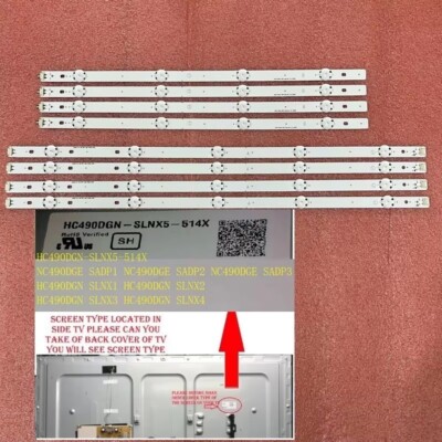 LED Strip For LG INNOTEK DIRECT 49INCH FHD A NC490DUE SADP1 HC490DGG-SLTL7-A191