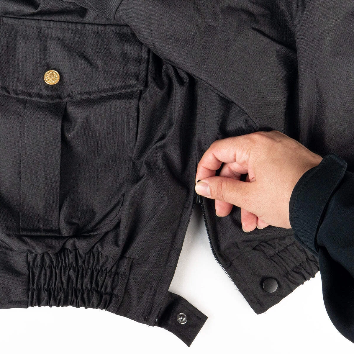 All Season Deluxe Bomber Jacket with Reflective Security ID image 13