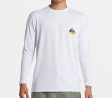 QUIKSILVER HI PETROGLYPH Men's L/S Surf Shirt - WBB0 - Medium - NWT