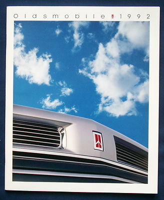 Prospekt brochure 1992 Oldsmobile Ninety-Eight  Toronado  Cutlass (USA)