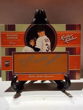 2019 Leather and Lumber Michael	Kopech LEATHER AUTO RC #/149
