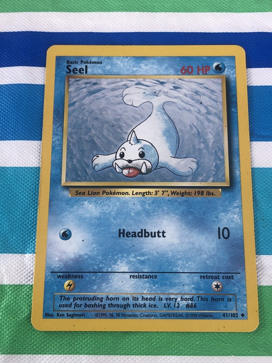 seel pokemon card Shop Rare & Individual Pokémon Cards | Your Ultimate Pokémon TCG Store main image 1
