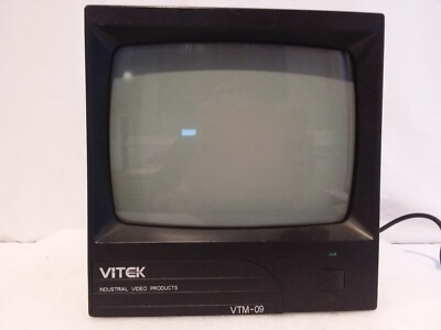 VITEC  VTM-09  VIDEO MONITOR INDUSTRIAL 9INCH