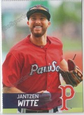2019 Pawtucket Red Sox Dunkin SGA Jantzen Witte Rookie Boston