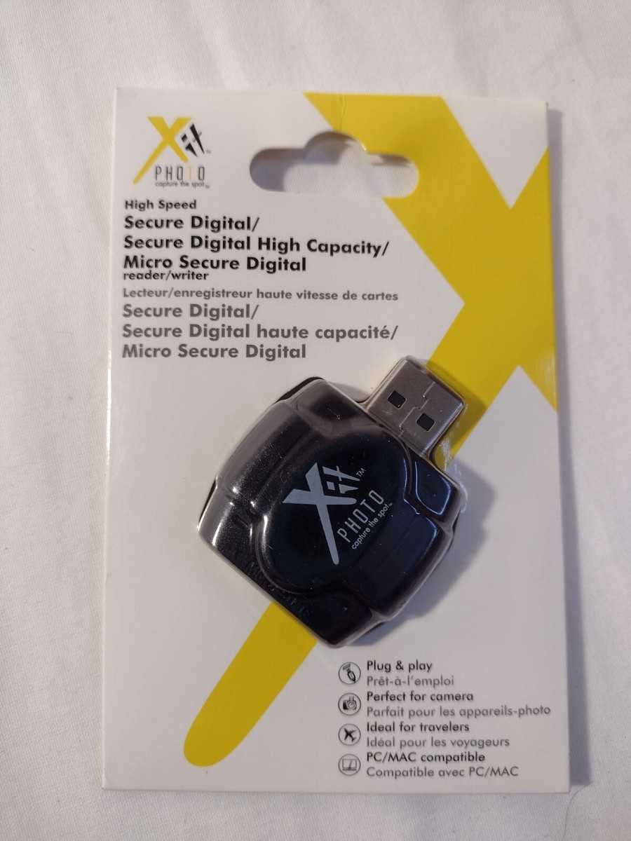 Xit Lettore/scrittore Di Schede Digitali Sicuro USB/SDHC - Foto 2