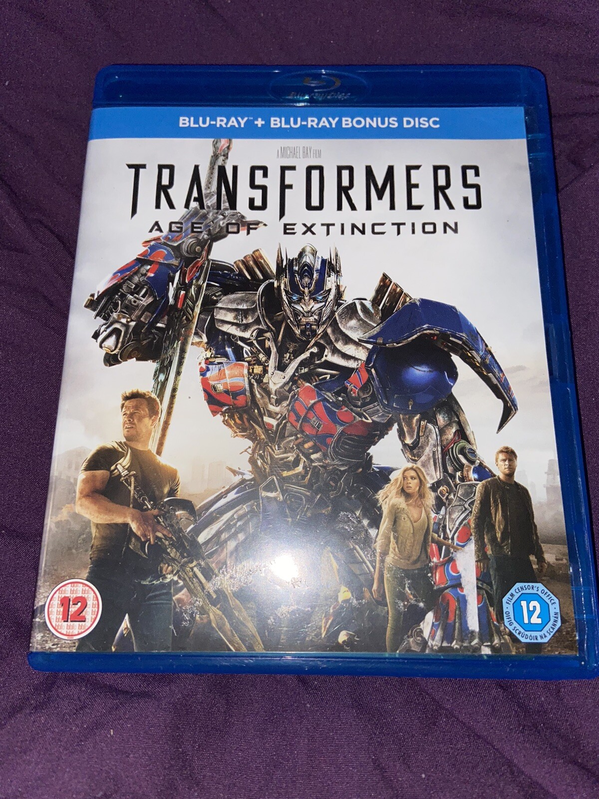 Transformers - Age Of Extinction (Blu-ray, 2014) 2 Disc Set - Used