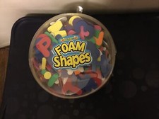 FOAM SHAPES Assorted Craft Creative Hands Bucket Tub Value Packs. NEW FUN