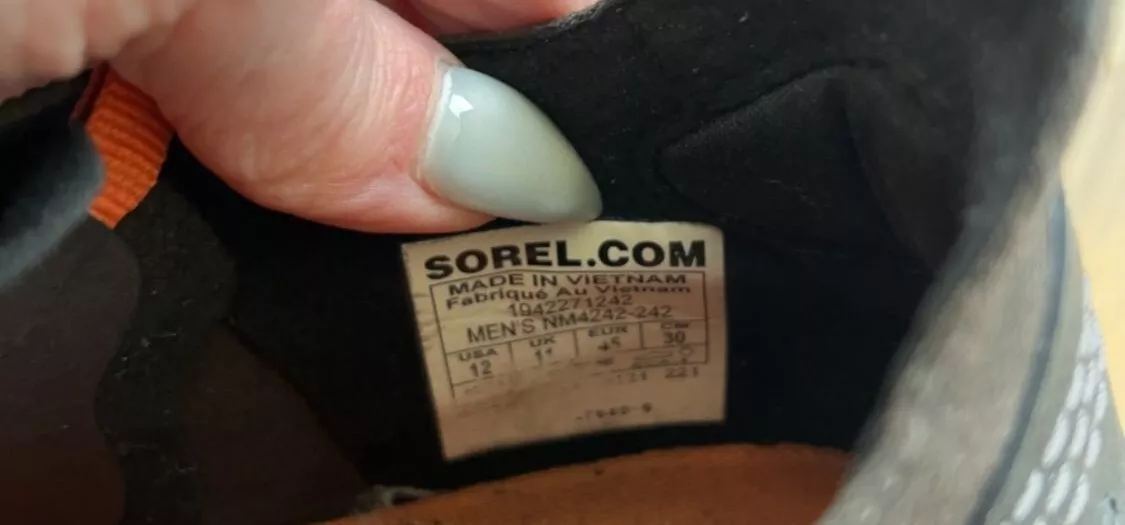 sorel kinetic rush ripstop shoes