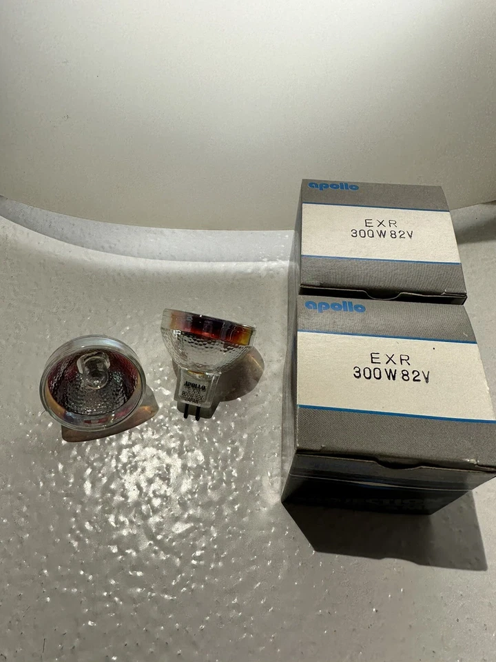 EXR "2-pack" photo a/v projector lamp projection light bulb 82v 300w, Apollo b