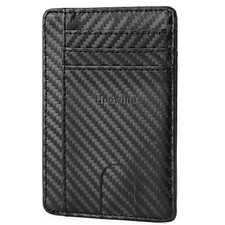 Cartera delgada para hombre, tarjetero