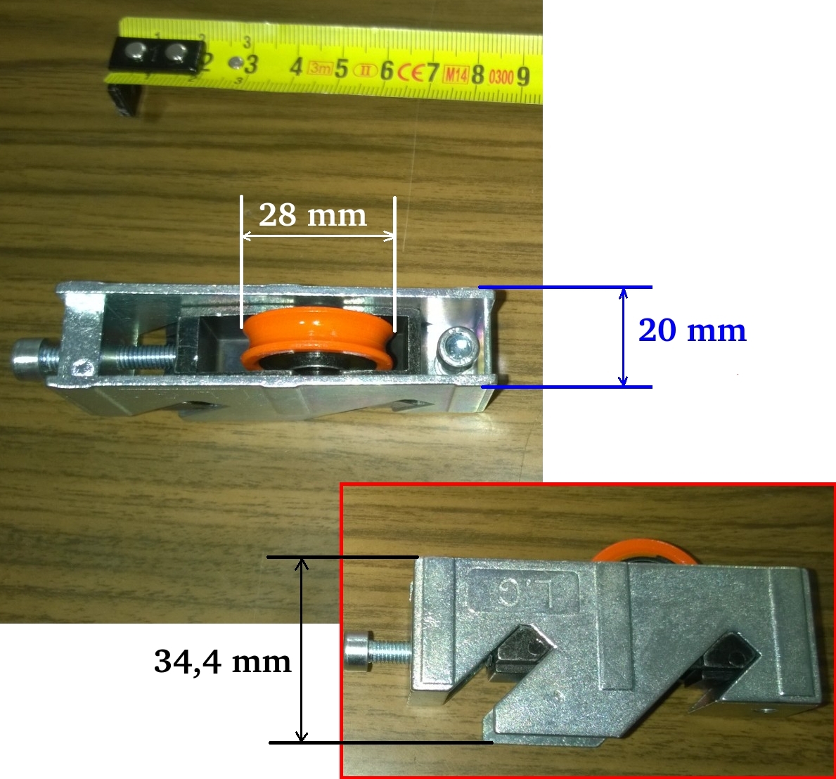 10 RUEDAS DE VENTANAS PARA CORREDERAS LG repuestos aluminio rodamientos climalit