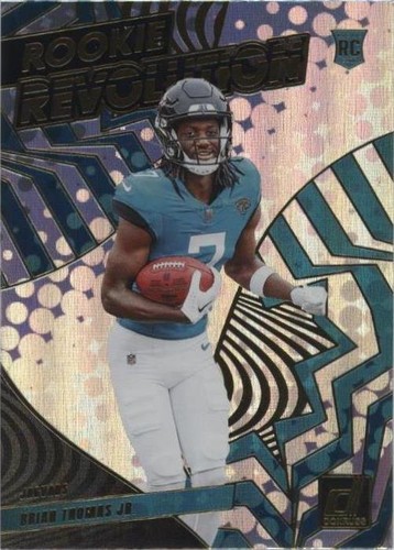 BRIAN THOMAS JR 2024 DONRUSS OPTIC UPTOWNS #12 PSA 9 🔥 JAGS 🔥 | eBay