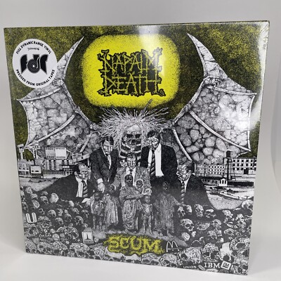 Napalm Death, Scum (NEW SEALED LP Record, 33rpm, 12