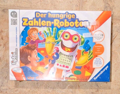 NEW SEALED Tiptoi Der hungrige Zahlen-Roboter Ravensburger