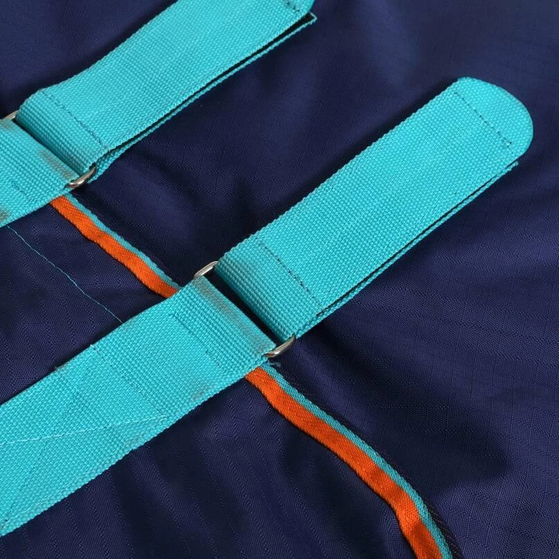 Shires Tempest Original 100g Combo Turnout Rug - Navy Blue - Image 2 of 4