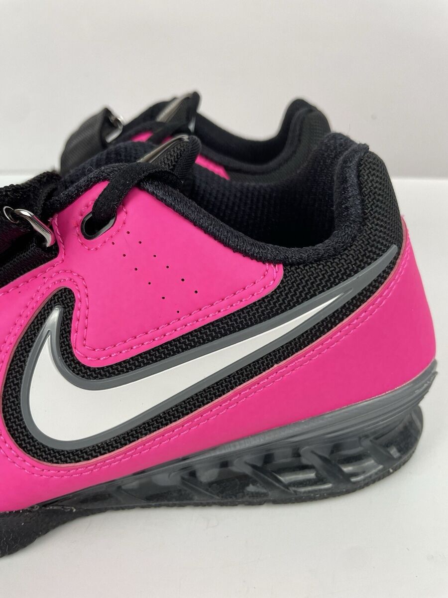 Nike Mens Romaleos 2 Pink / Black 476927-601 Weightlifting Nike Mens Romaleos 2 Pink / Black 476927-601 Weightlifting
