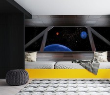 3D Blau Planet M8965 Tapete Wandbild Selbstklebend Abnehmbare Aufkleber Romy