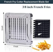 French Fry Cutter Replacement Blade 3/8 Inch Fit Sopito v6 v8
