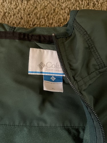 COLUMBIA MICHIGAN STATE SPARTANS EVAPOURATION JACKET MENS XL jacket NCAA - Picture 5 of 11
