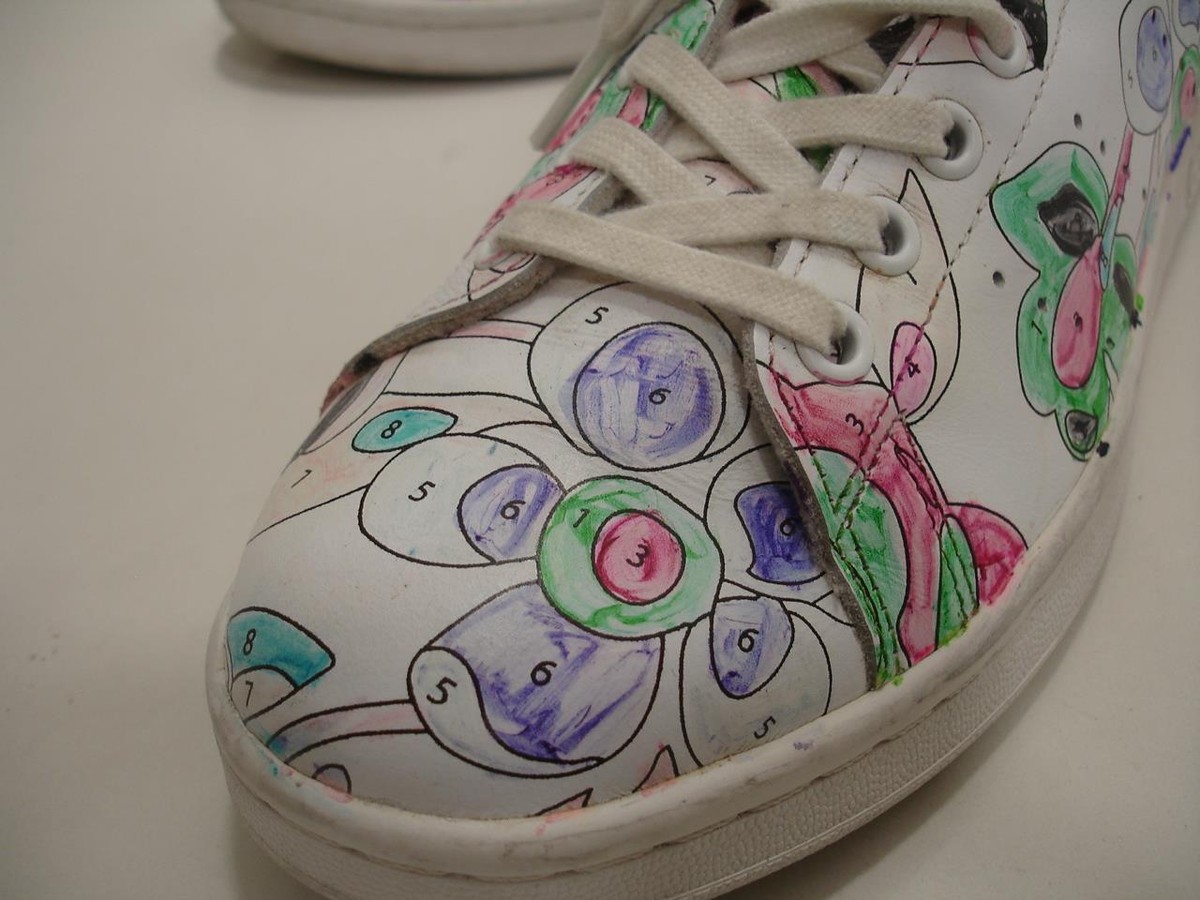 Women's Rita Ora Adidas Stan Smith Colour By Number Paint Pack