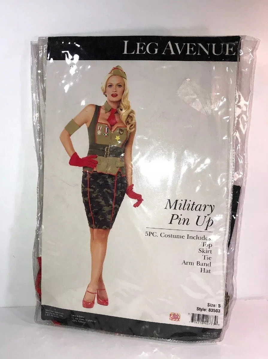 Military pin top up dress
