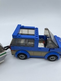 LEGO CITY: Van & Caravan 60117. Incomplete. Parts. Sold As Is.