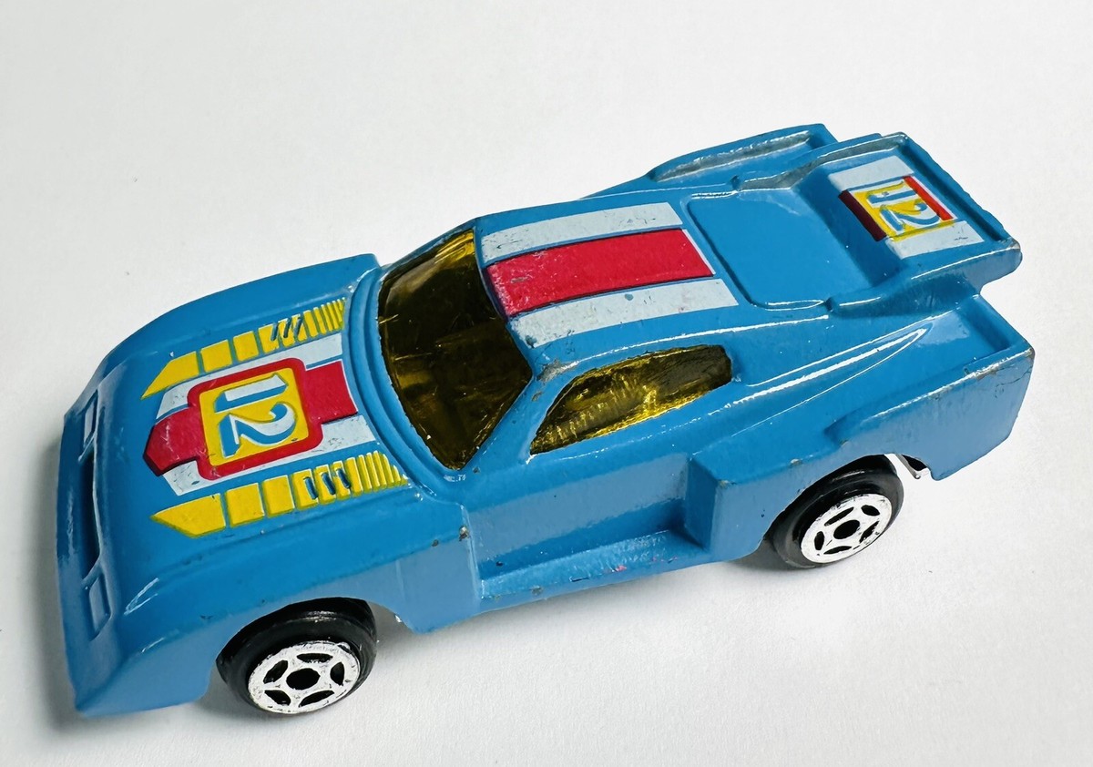 Vintage Dircast Summer Marz Karz 1/64 #S8001 Blue Toyota Celica
