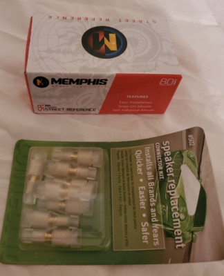 Memphis Street Reference 80 watt 1'' tweeter & speaker replacement connector kit