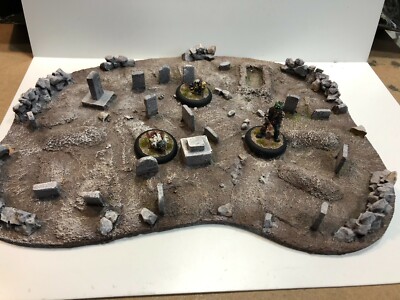 28MM PMC GAMES ME301 (BEMALT) FRIEDHOF - MITTELALTER