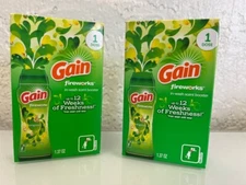 2x Gain Freshen Laundry Original Fireworks In-Wash Scent Booster Beads  1.37 Oz