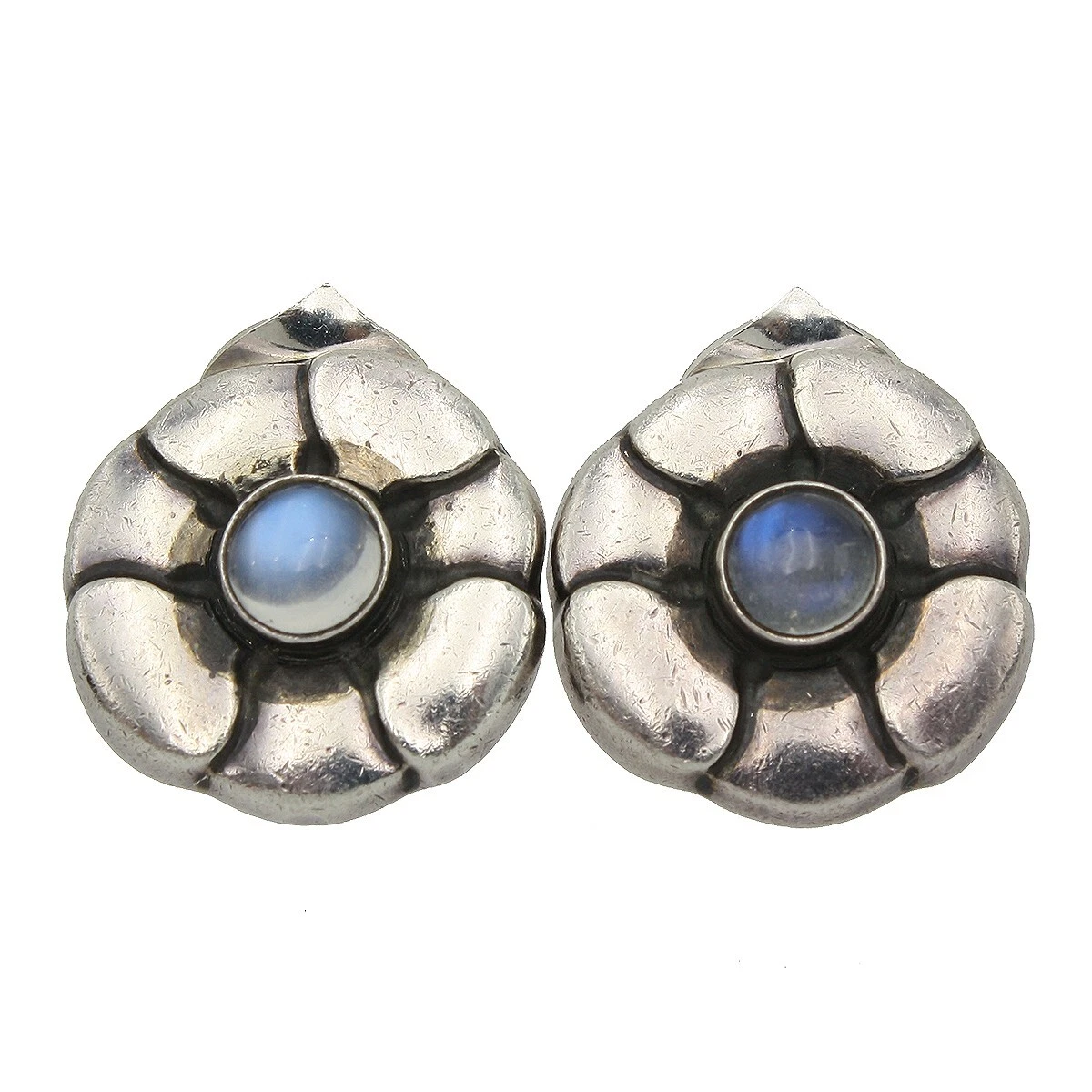 Georg jensen clip store on earrings